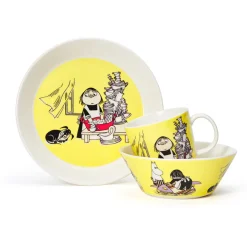 Asjetter>MOOMIN ARABIA Arabia Mummi Asjett 19cm Misa Gul