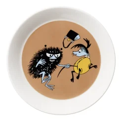 Asjetter>MOOMIN ARABIA Arabia Mummi Asjett 19 cm Stinky i Aksjon