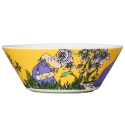 Skåler>MOOMIN ARABIA Arabia Mummi Bolle 15cm Hemulen Gul