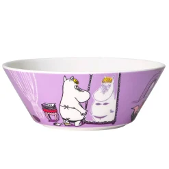 Skåler>MOOMIN ARABIA Arabia Mummi Bolle 15cm Snorkfrøken Lilla