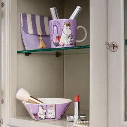 Skåler>MOOMIN ARABIA Arabia Mummi Bolle 15cm Snorkfrøken Lilla