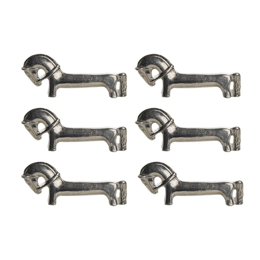 Bestikkdeler>HADELAND LYS OG TINN BESTIKKHOLD HEST 6PK