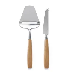 Bestikkdeler|Kniver>BJØRKLUND1925 Bjørklund 1925 Ostesett 2 Deler Lakket Bøk