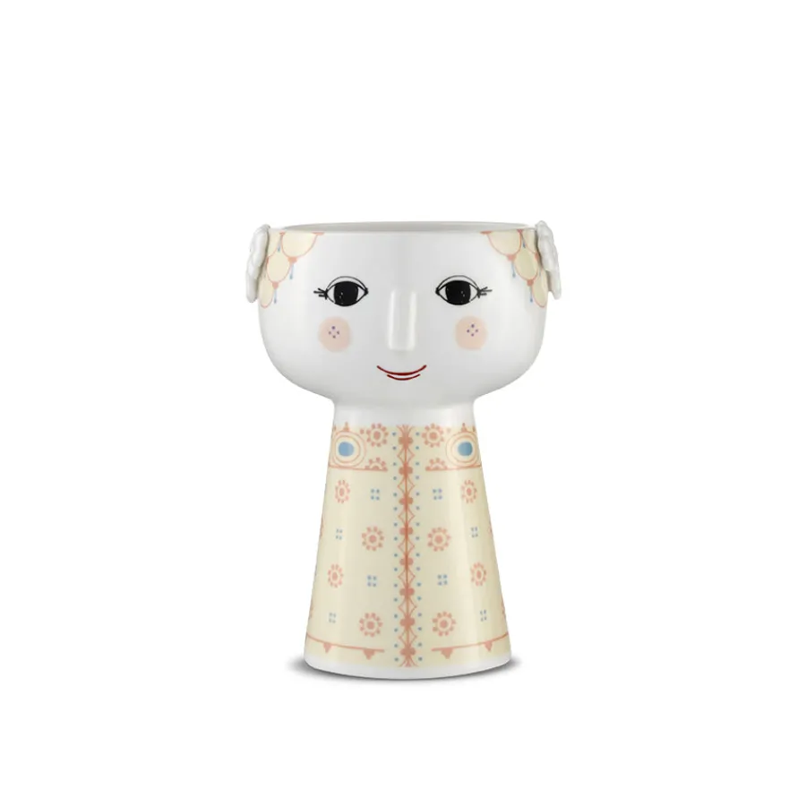 Dekor|Vaser>BJØRN WIINBLAD Bjørn Wiinblad Eva Vase 15cm Soft Yellow
