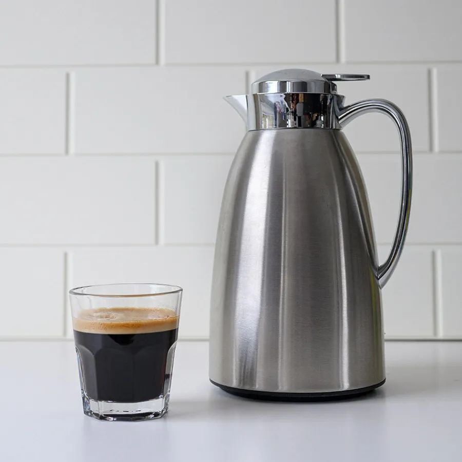 Kaffekanner>CHRISTIANIA 1739 Aroma Termokanne 1L Sølv
