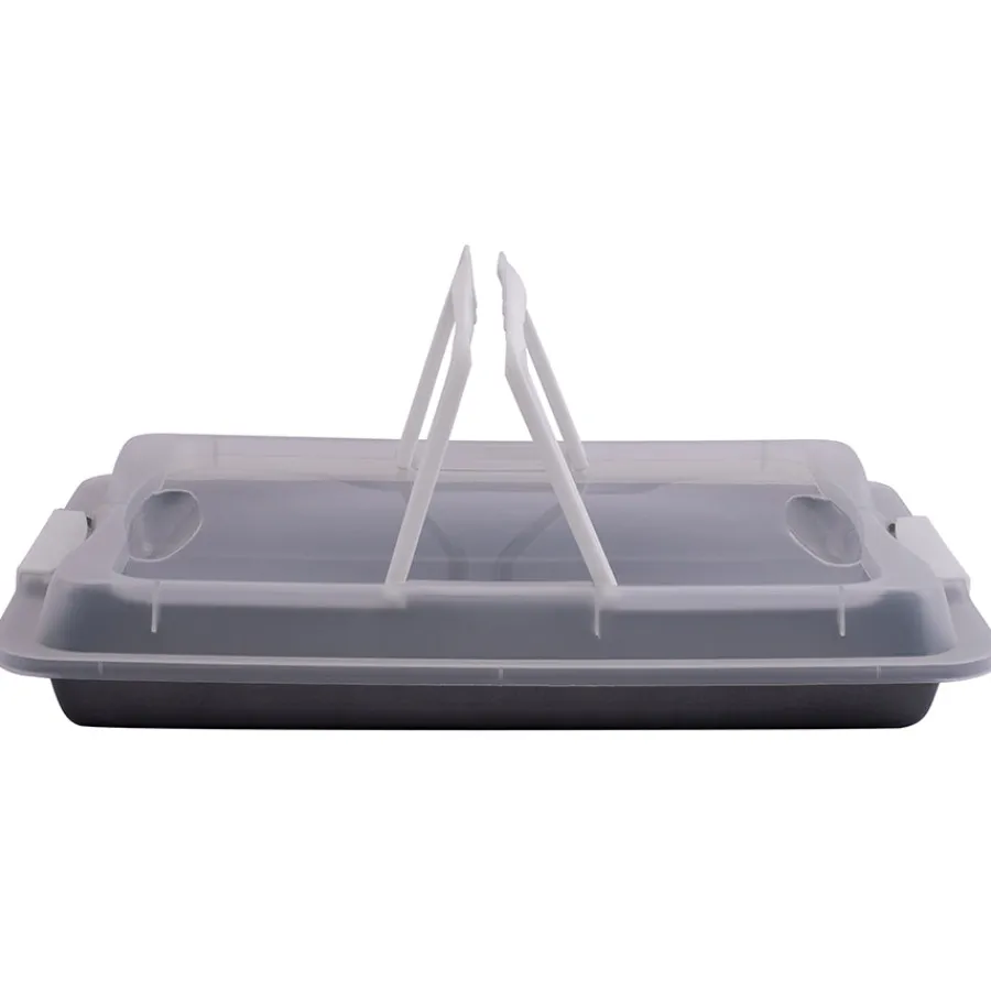 Bakeutstyr>CHRISTIANIA 1739 Bake Langpanne m/Lokk 42x29cm