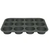 Bakeutstyr>CHRISTIANIA 1739 Bake Muffinsform 12 stk Silikon Brun