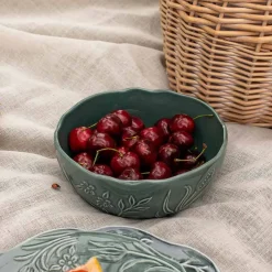 Skåler>CHRISTIANIA 1739 Botanisk Bolle 16cm Grønn
