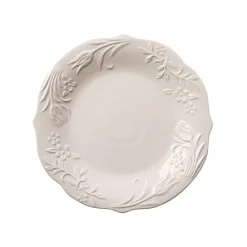 Dype Tallerkener|Asjetter>CHRISTIANIA 1739 Botanisk Tallerken 21cm Hvit
