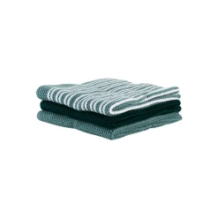 Tekstiler|Redskaper>CHRISTIANIA GLASMAGASIN Collection Kluter 25cm Grønn Mix 3pk