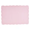 Tekstiler|Redskaper>CHRISTIANIA GLASMAGASIN Collection Dekkebrikke 48x33cm Rosa