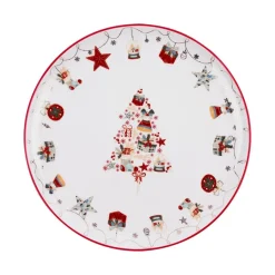 Dype Tallerkener>CHRISTIANIA 1739 Juletid Middagstallerken 26cm