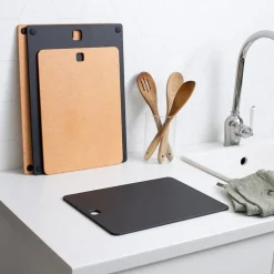 Skjærefjøler>CHRISTIANIA 1739 Kitchenline Resirkulert Skjærebrett 37x27cm Sort