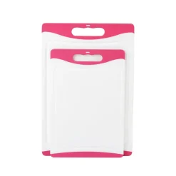 Skjærefjøler>CHRISTIANIA 1739 Kitchenline Skjærebrett Antibakteriell 2pk Rosa
