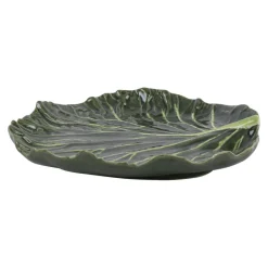 Dype Tallerkener|Tallerkener>SEASONS Christiania 1739 Leaf Porselensfat 20,5cm