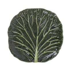 Dype Tallerkener|Tallerkener>SEASONS Christiania 1739 Leaf Porselensfat 20,5cm