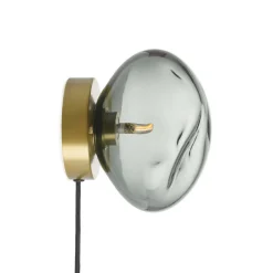 Vegglamper|Lamper Fra Hadeland Glassverk>HADELAND GLASSVERK Crystal Stone Vegglampe -