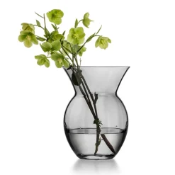 Dekor|Vaser>HADELAND GLASSVERK Daisy Vase Røkgrå 21cm -