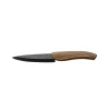 Kniver>PORSGRUNDS PORSELÆNSFABRIK De Cuisson Woods Grønnsakskniv Sort Knivblad 10cm