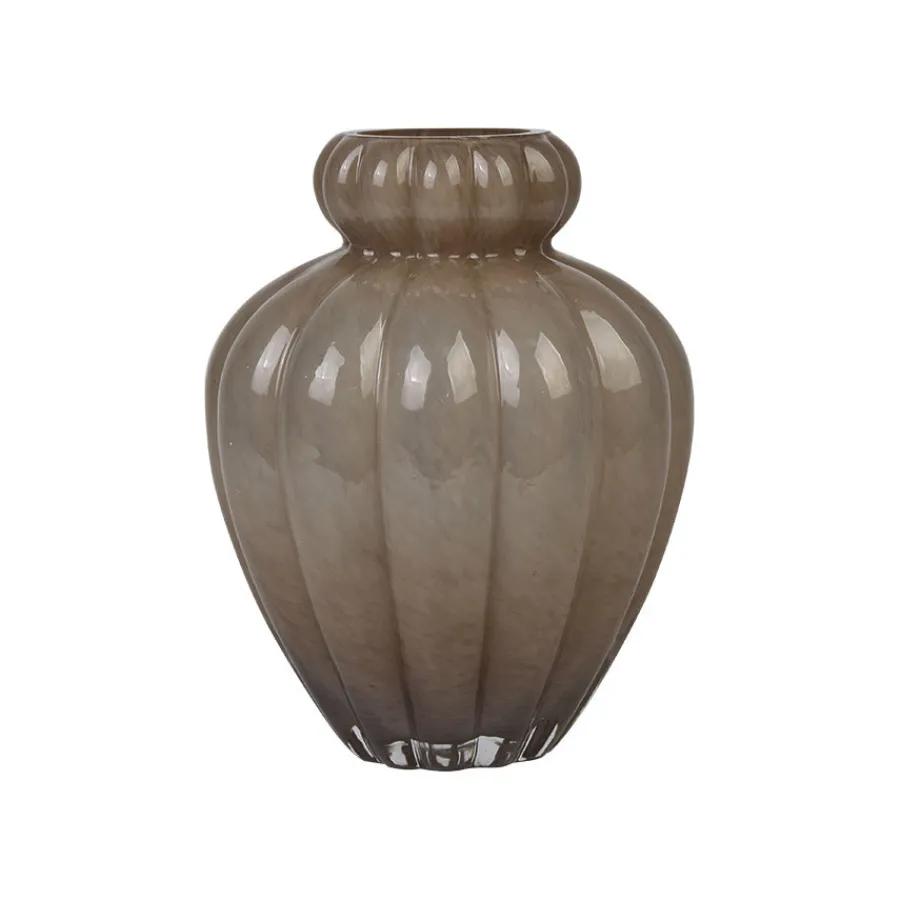 Dekor|Vaser>NOVA Dynamic Vase Sand Opal 21cm