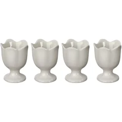 Eggeglass>SEASONS Easter Collection Eggeglass 7cm 4pk Hvit