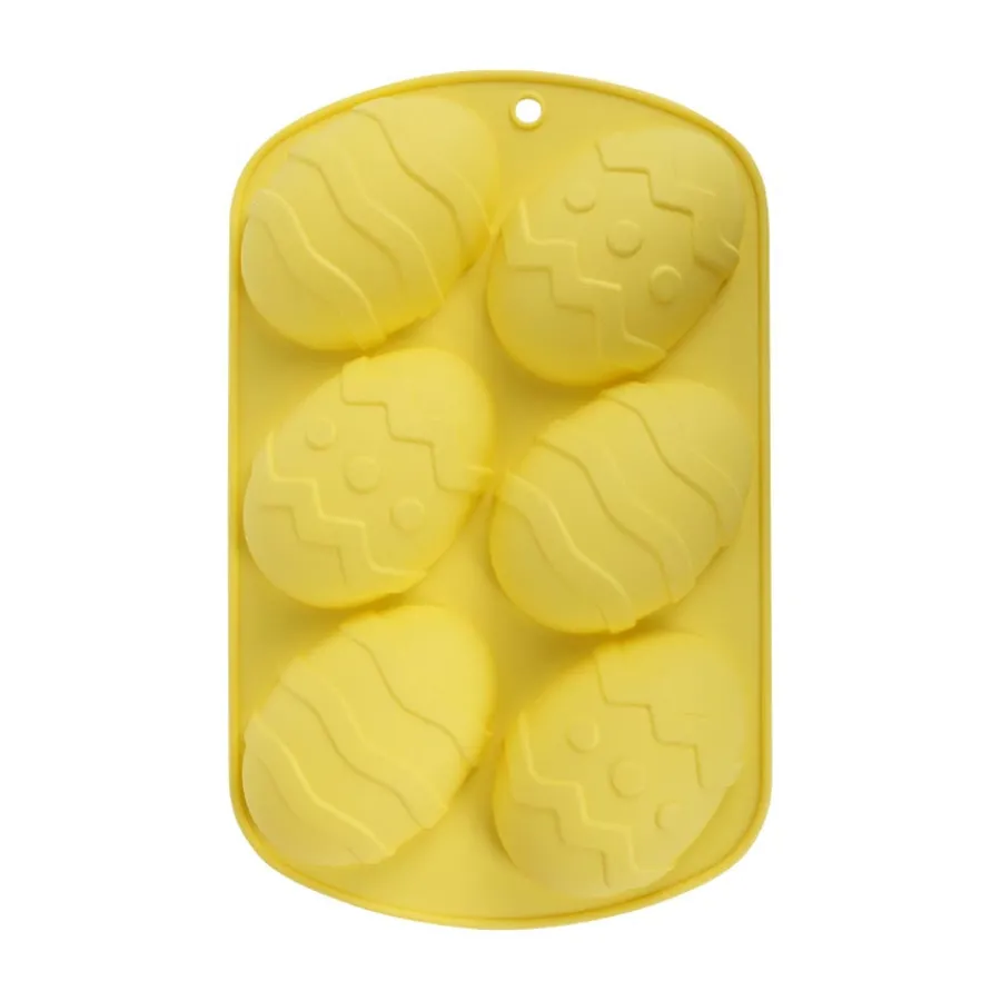Bakeutstyr>SEASONS Easter Collection Silikonform Egg 27x17x3cm Gul