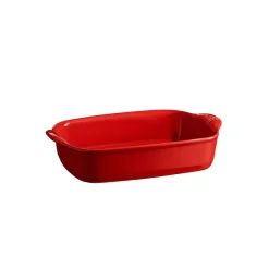Bakeutstyr>EMILE HENRY Ildfast Form Rektangulær 1,55L Rød