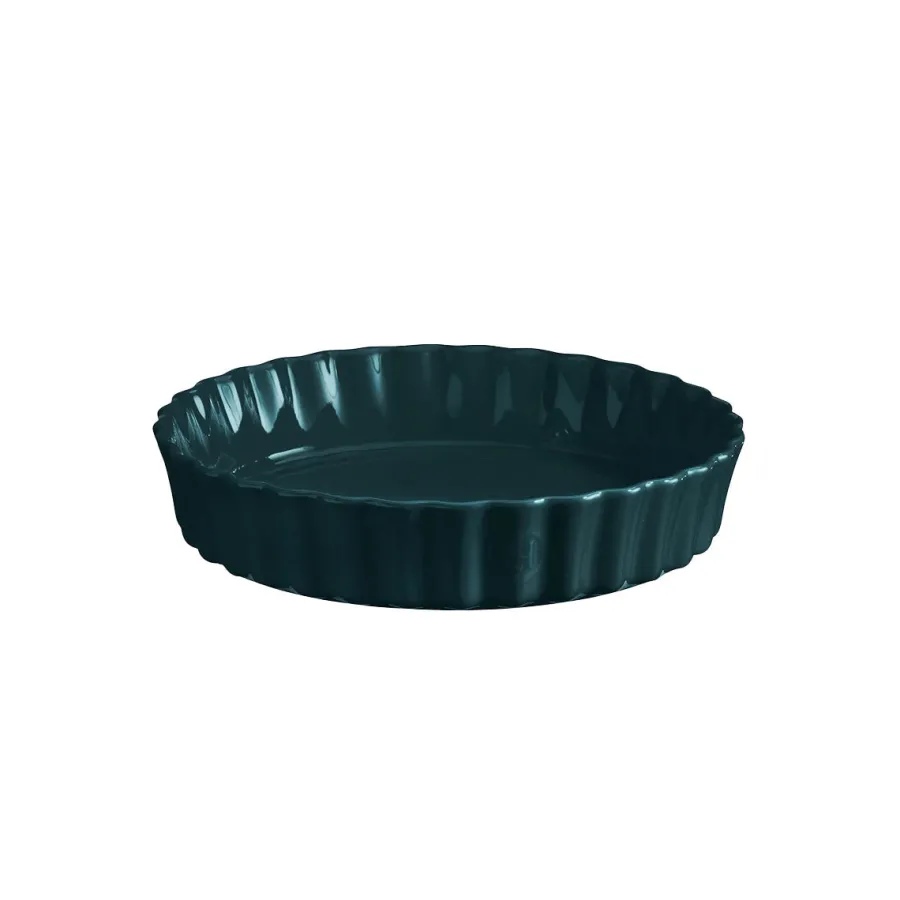 Bakeutstyr>EMILE HENRY Paiform 24cm Petrol