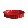 Bakeutstyr>EMILE HENRY Paiform 28cm Rød
