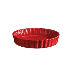Bakeutstyr>EMILE HENRY Paiform 24cm Rød