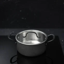 Aluminium>ASK Flint Gryte m/Lokk 20cm 2,8L