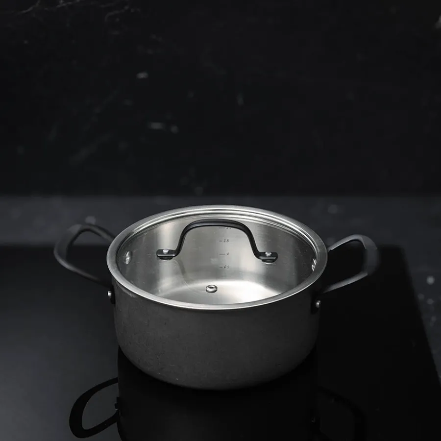 Aluminium>ASK Flint Gryte m/Lokk 20cm 2,8L