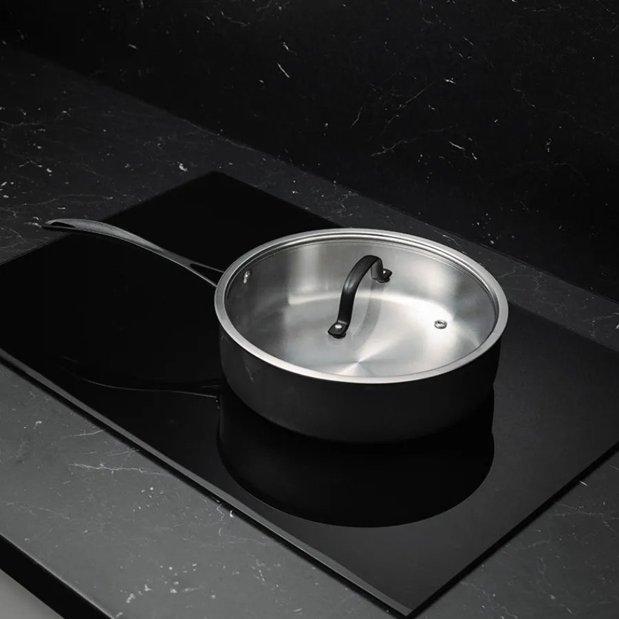 Stål>ASK Flint Traktørpanne m/Lokk 24cm 3,3L