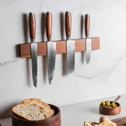 Kniver>STUFF DESIGN Gastro Magnetlist 30 x 6cm Akasie