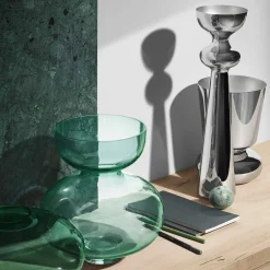 Dekor|Vaser>GEORG JENSEN Alfredo Vase 220 x150mm