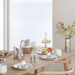 Eggeglass>GEORG JENSEN Bernadotte Eggeglass Sett 2stk