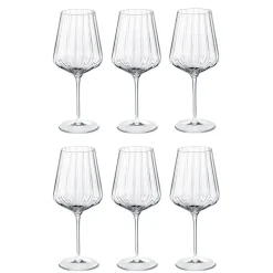 Hvitvin>GEORG JENSEN Bernadotte Hvitvinsglass 6pk 43cl