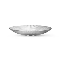 Dekor|Fat>GEORG JENSEN Bernadotte Skål Lav 32cm Rustfritt Stål