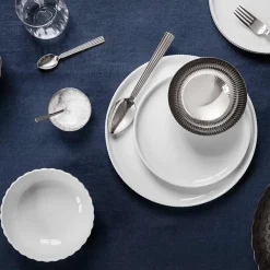 Tallerkener|Asjetter>GEORG JENSEN Bernadotte Tallerken 20cm Porselen