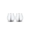 Dekor>GEORG JENSEN Cafu Telys Holder 2 stk Rustfritt Stål