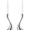 Dekor>GEORG JENSEN Home Cobra Lysestake 2pk 20cm