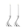 Dekor>GEORG JENSEN Home Cobra Lysestaker 2pk