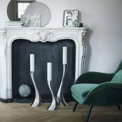 Dekor>GEORG JENSEN Home Lysestake H60 Cobra