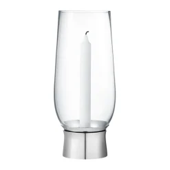 Lys>GEORG JENSEN Lumis Hurricane Lyslykt Medium