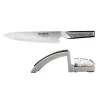 Kniver>GLOBAL Knivsett G-2 Kokkekniv Og H-220GB Knivsliper