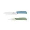 Kniver>PORSGRUNDS PORSELÆNSFABRIK GRØNNSAKSKNIV 7,5 CM & KOKKEKNIV 17, 5 CM