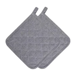 Tekstiler>CHRISTIANIA 1739 Gryteklut Blå 22x22cm Eco 2pk
