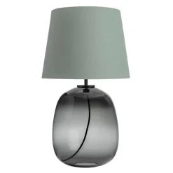 Bordlamper|Lamper Fra Hadeland Glassverk>HADELAND GLASSVERK Austra Bordlampe Røkgrå