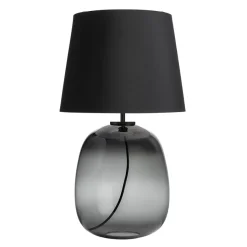Bordlamper|Lamper Fra Hadeland Glassverk>HADELAND GLASSVERK Austra Bordlampe Røkgrå