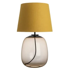 Bordlamper|Lamper Fra Hadeland Glassverk>HADELAND GLASSVERK Austra Bordlampe Kakao
